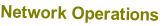 Network Operations